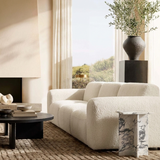 Biscuit Sofa Chaise Sectional (102")