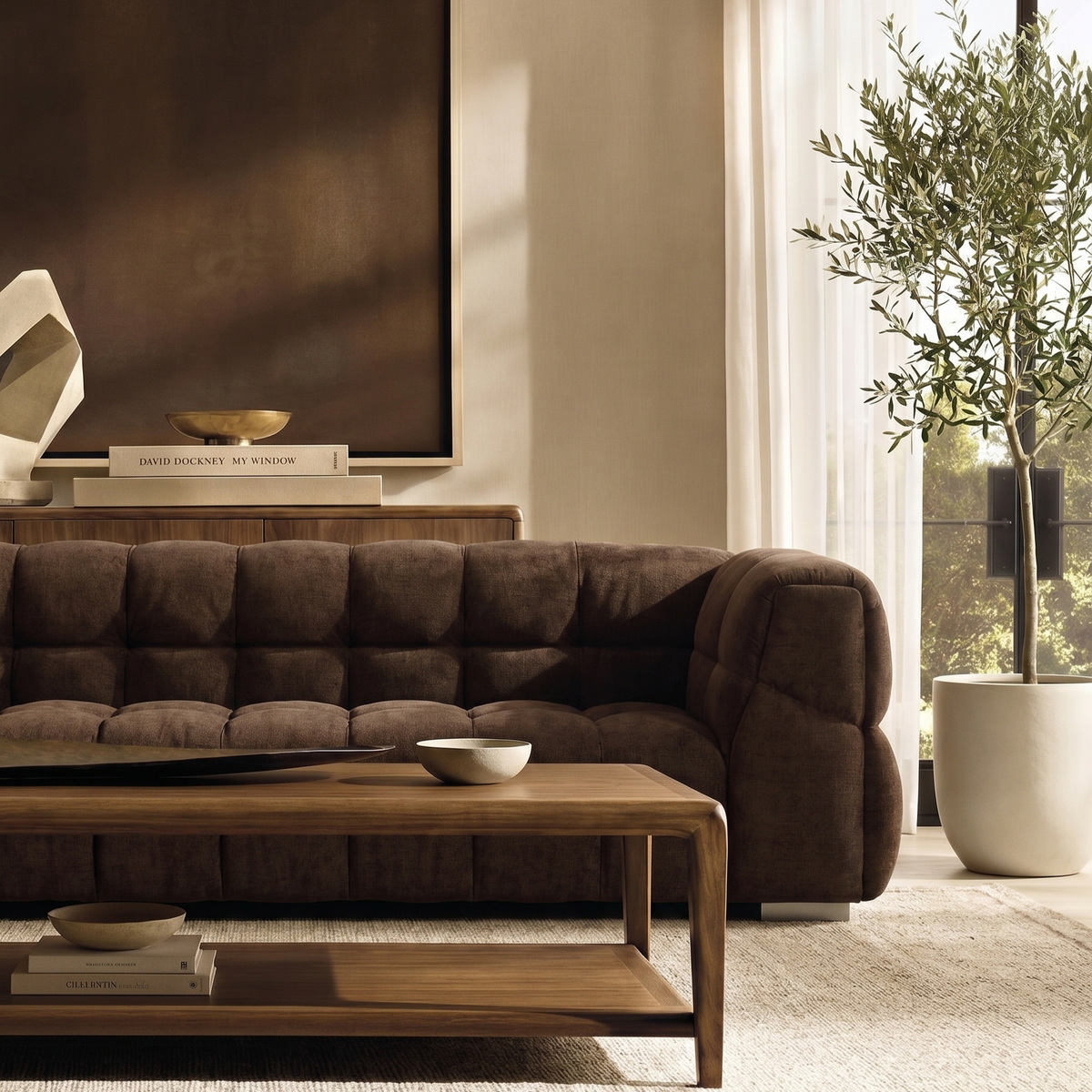 Puff Sofa Armchair — lifestyle