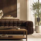 Puff Sofa Loveseat (73")