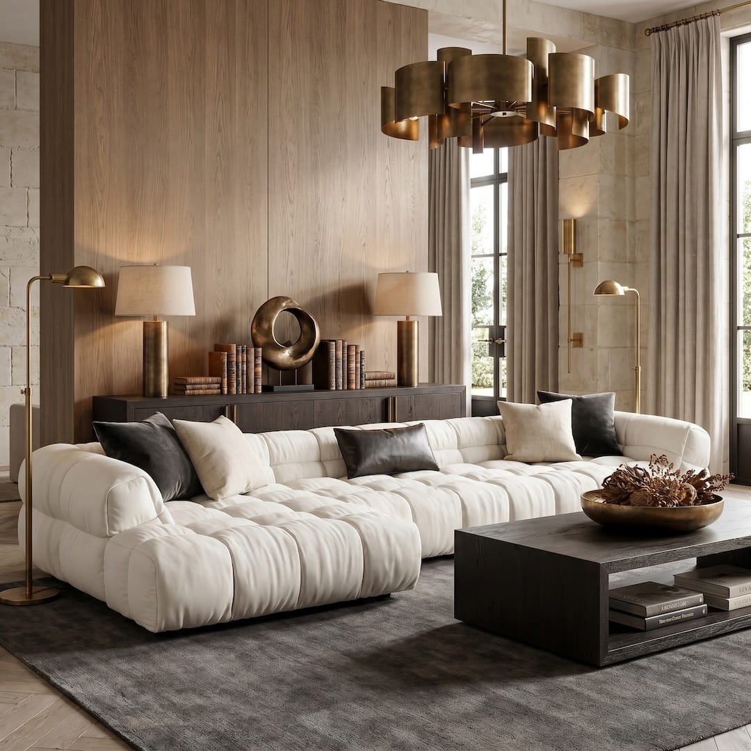 Puff Sofa Armchair — lifestyle
