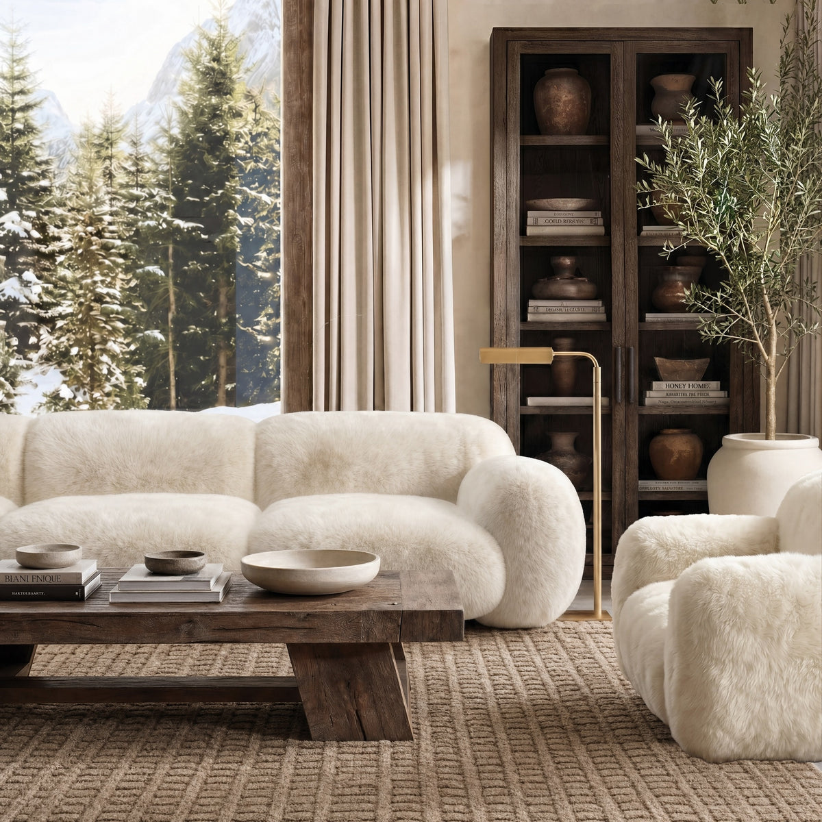Aspen Cloud Ottoman — lifestyle