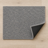 Non-Slip Rug Pad — felt top, natural rubber underside