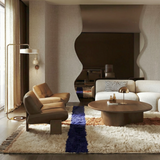 Contrast Intersection Moroccan Rug