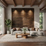 Hori 3D Wood Wall Panel - Brown Tones (Set of 4 or 12) — product image 2