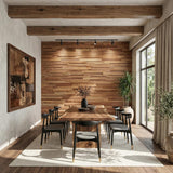 Hori 3D Wood Wall Panel - Brown Tones (Set of 4 or 12) — product image 17