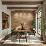 Hori 3D Wood Wall Panel - Brown Tones (Set of 4 or 12) — product image 32