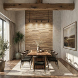 Hori 3D Wood Wall Panel - Brown Tones (Set of 4 or 12) — product image 33