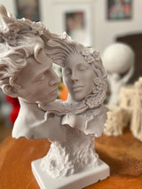 Lovers in White Sculpture