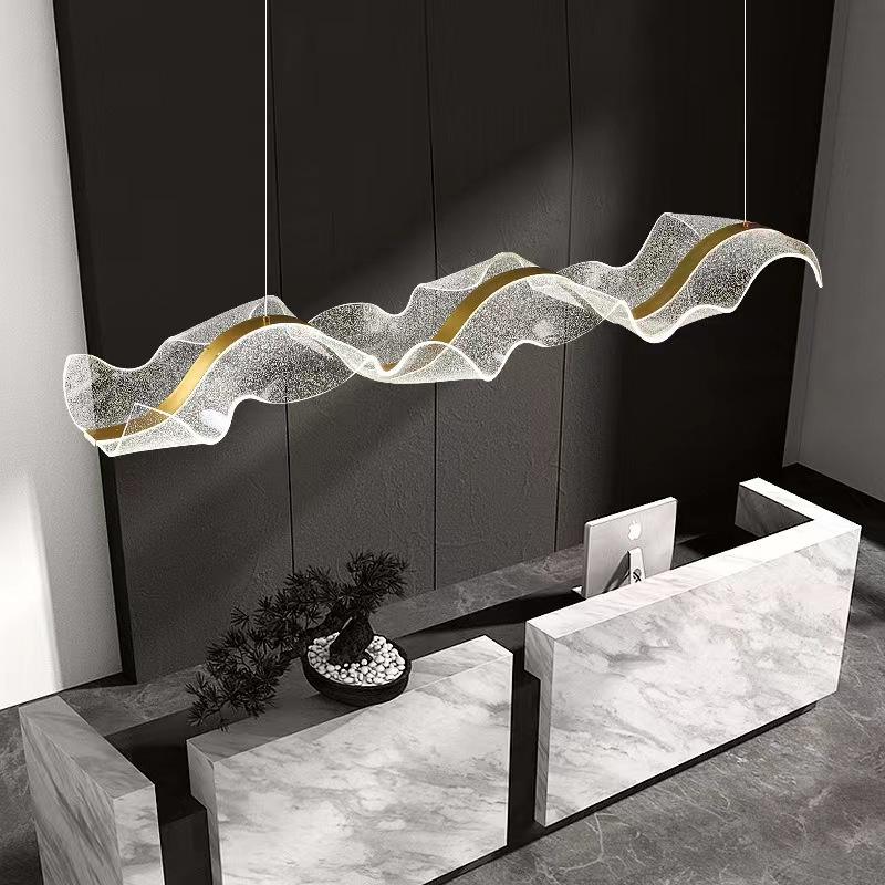 Acrylic Pendant Chandelier — lifestyle
