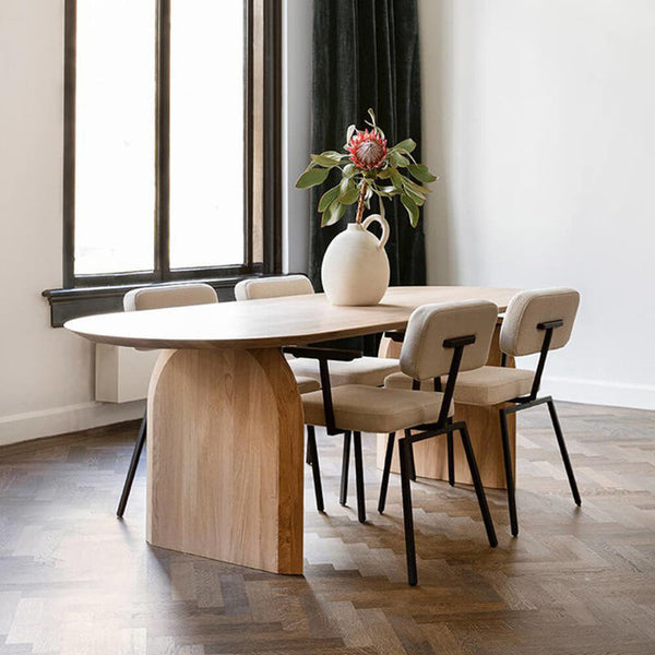 Half-Leaf Modern Contemporary Dining Table