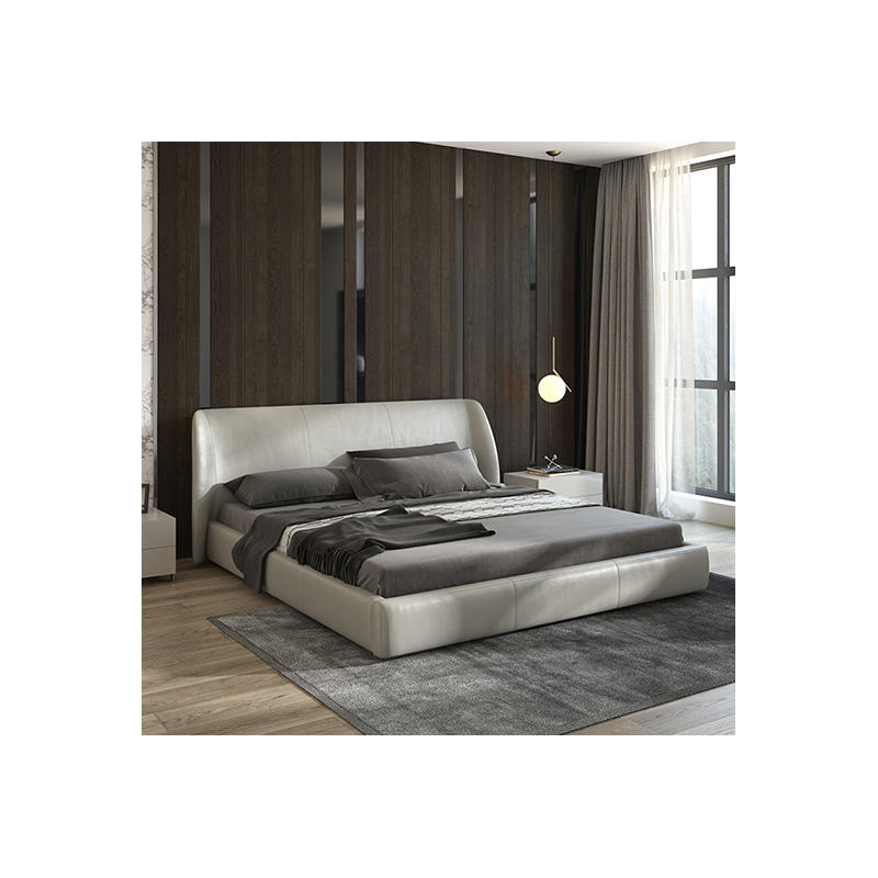 Contemporary Fabric Upholstered Bed Frame