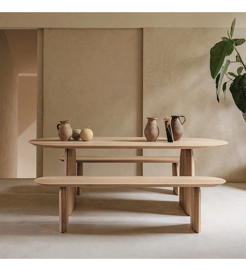 Modern Contemporary Wooden Dining Table