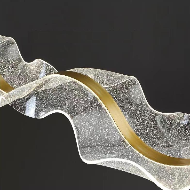 Acrylic Pendant Chandelier — lifestyle