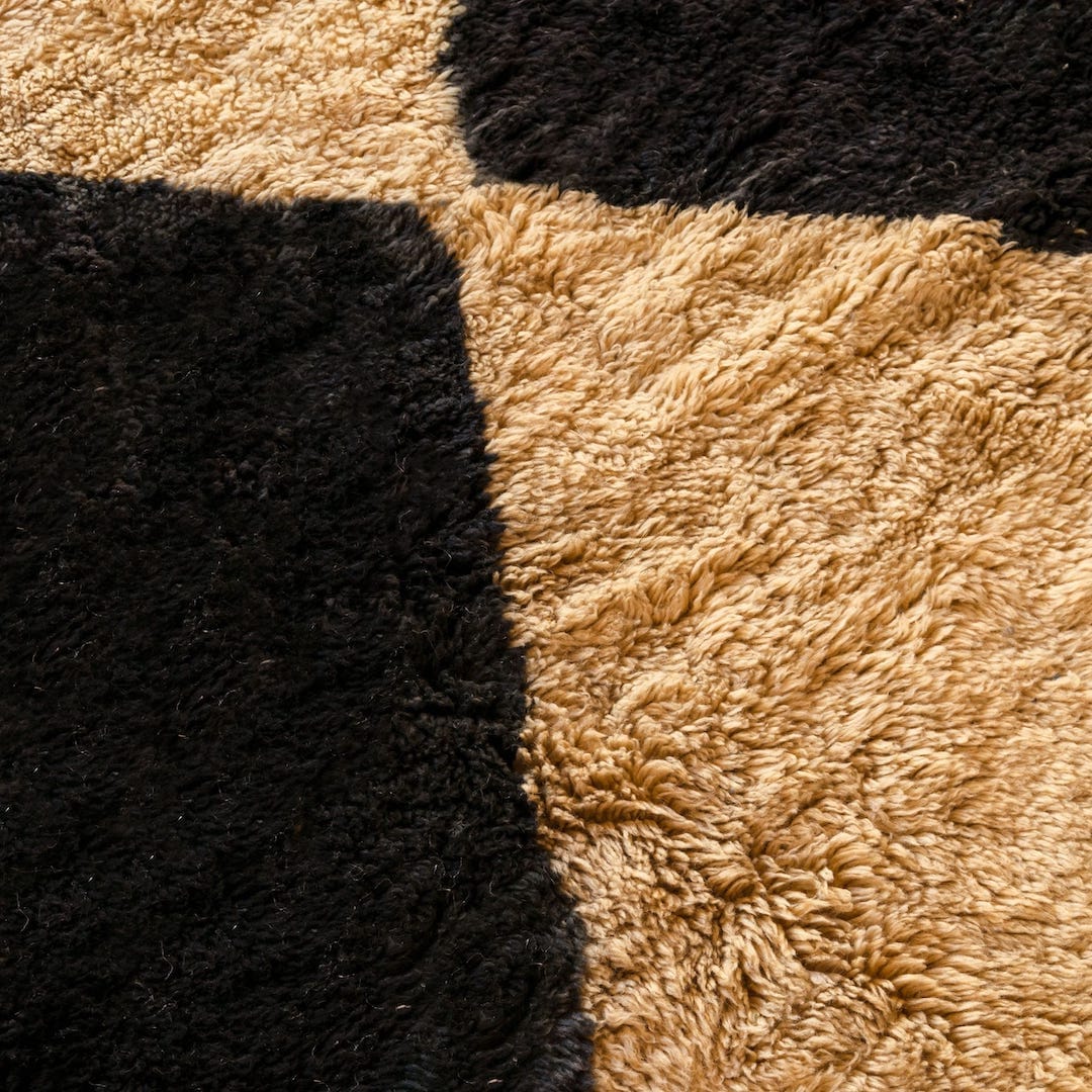 Black Mirror Rug — lifestyle