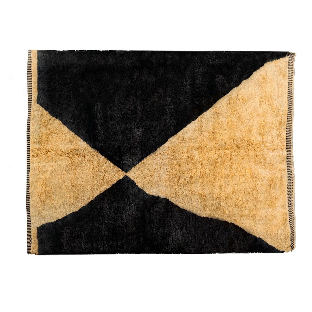 Black Mirror Rug — lifestyle