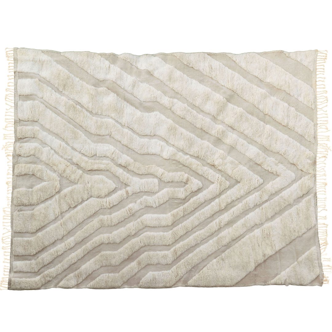 White Mountain Shag Rug — lifestyle