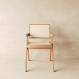 Japandi Rattan Dining Chair