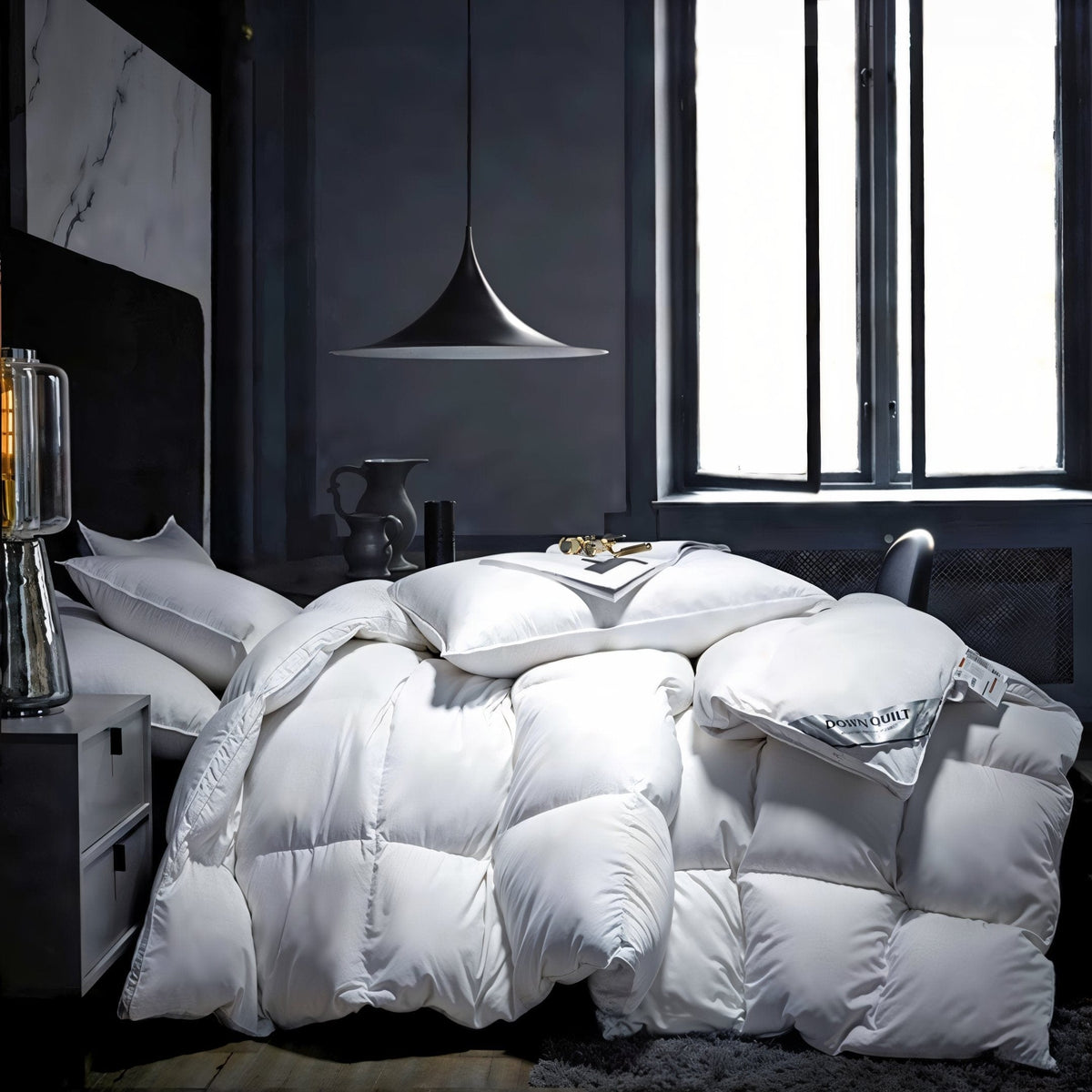 Cloud Down & Feather Duvet — lifestyle