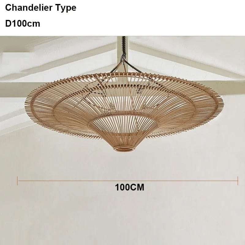 Kairo Rattan Chandelier