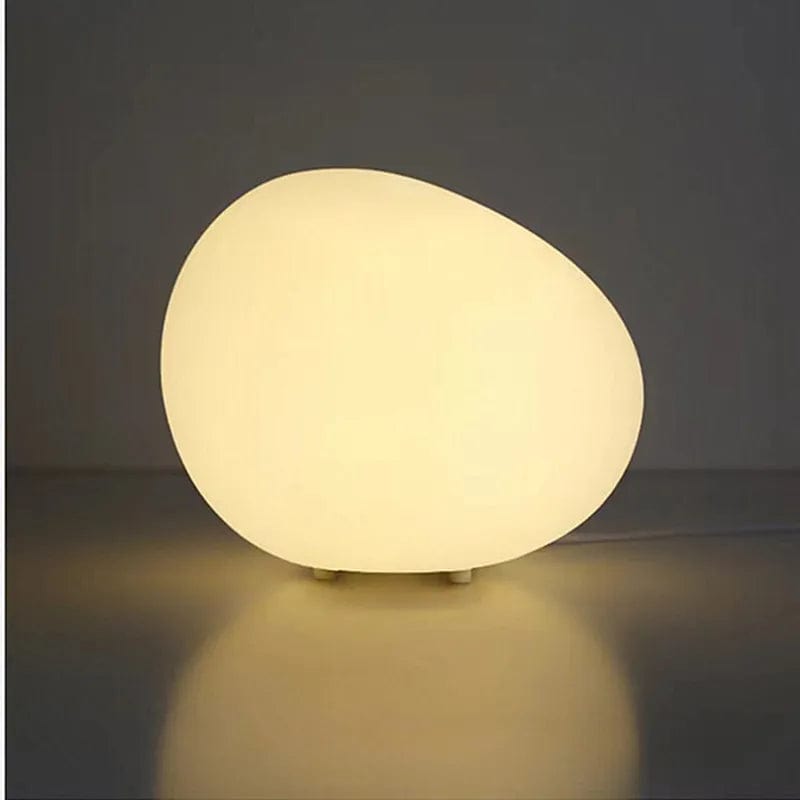 Cobblestone White Lamp