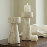 Stone Marble Candle Holder