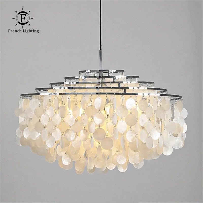 Celeste Shell Chandelier — lifestyle