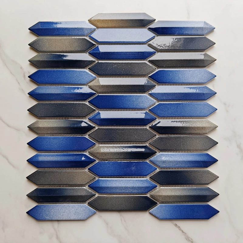 Tiling Arrow Pattern Montreal 3D Arrow Shape Mosaic Tile – Articture