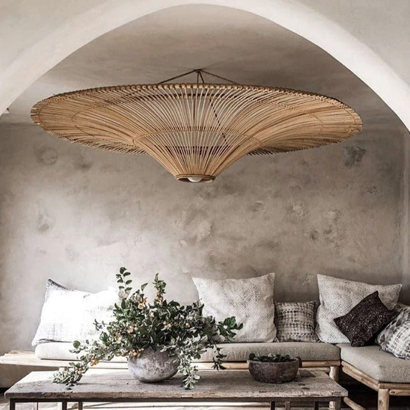 Kairo Rattan Chandelier — lifestyle