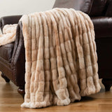 Signature Mink Faux-Fur Throw