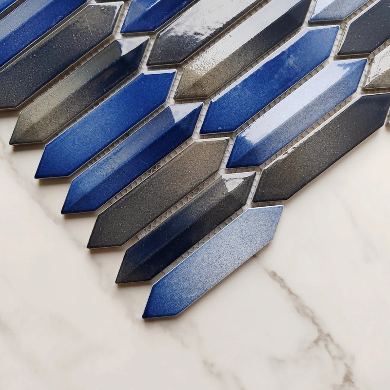 Tiling Arrow Pattern Montreal 3D Arrow Shape Mosaic Tile – Articture
