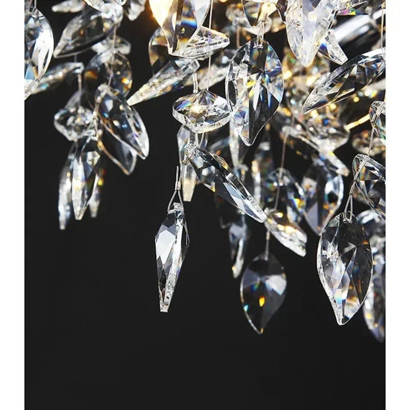 Crystalline Luxe Chandelier — lifestyle