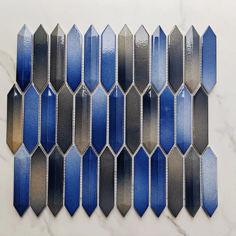 Tiling Arrow Pattern Montreal 3D Arrow Shape Mosaic Tile – Articture
