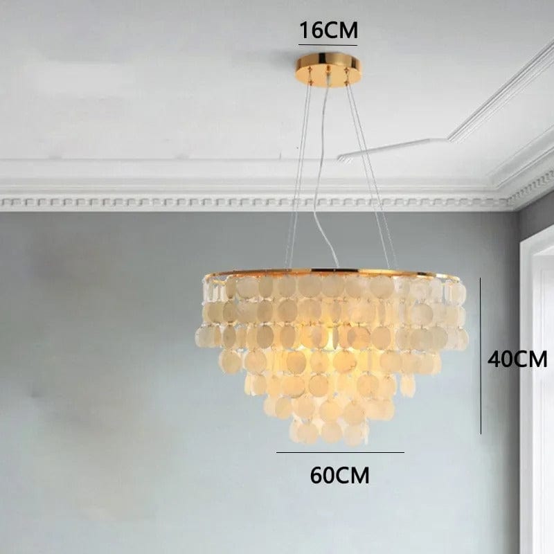 Celeste Shell Chandelier