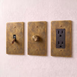 Vintage Brass with Patina