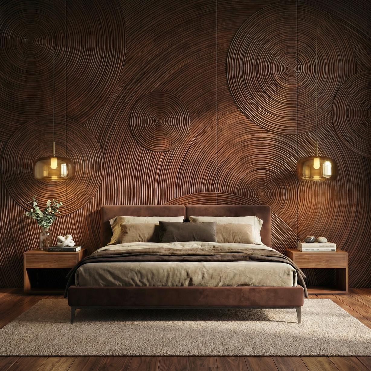 Orbital Ring Grooved Wall Panel — product image 2