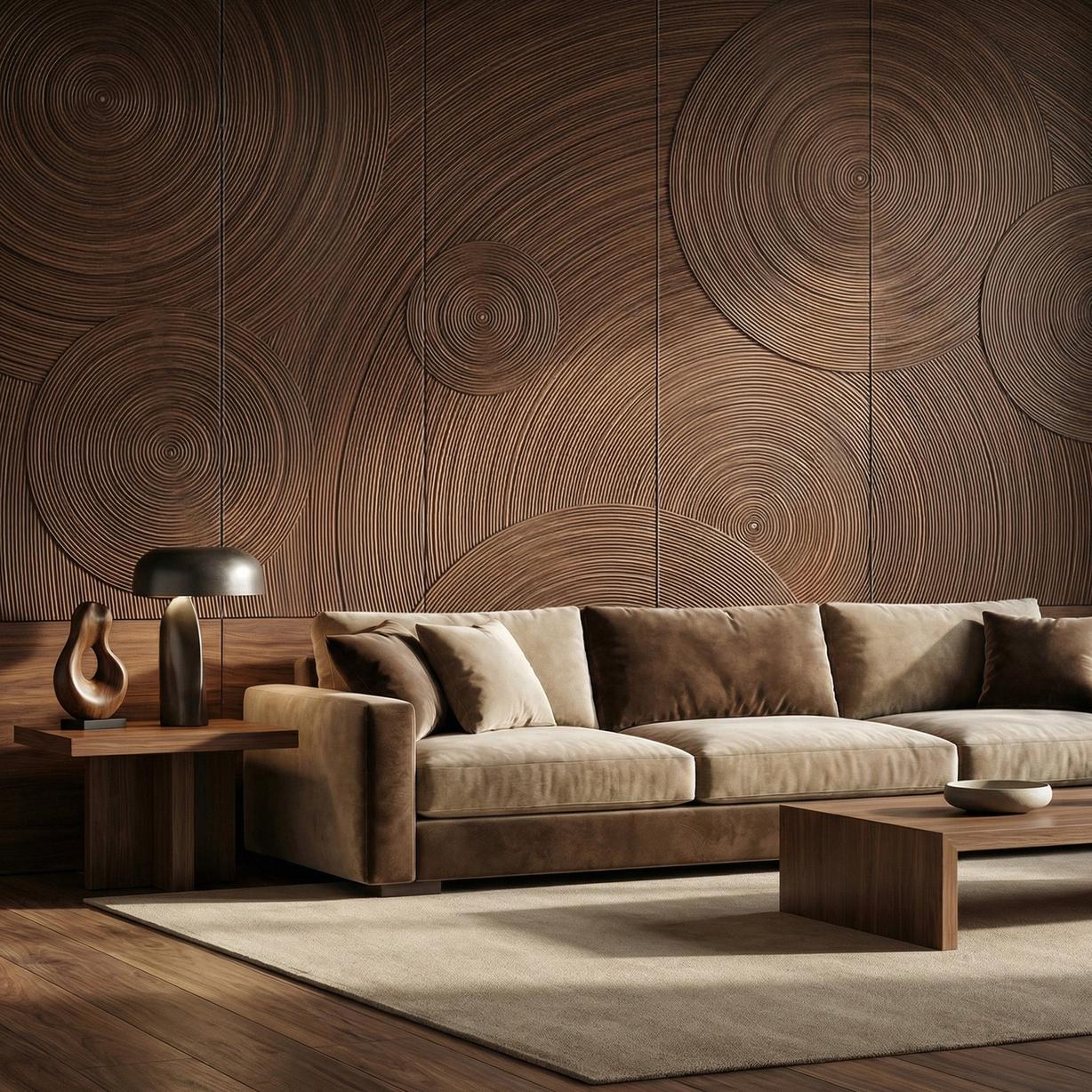 Orbital Ring Grooved Wall Panel — product image 6