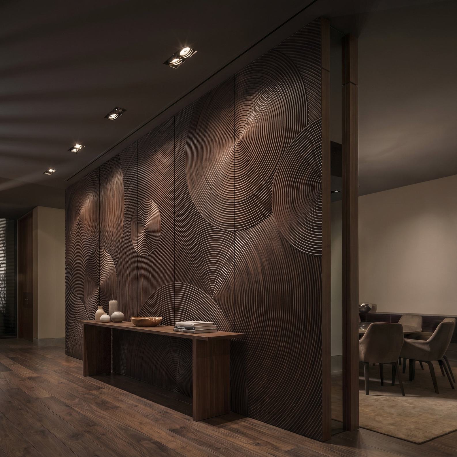 Orbital Ring Grooved Wall Panel — product image 15