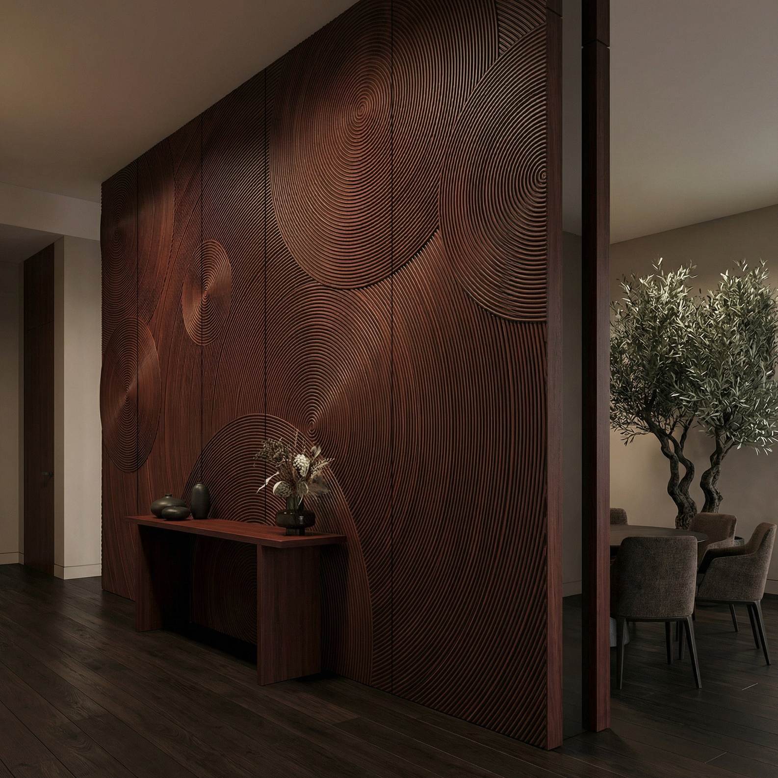 Orbital Ring Grooved Wall Panel — product image 18