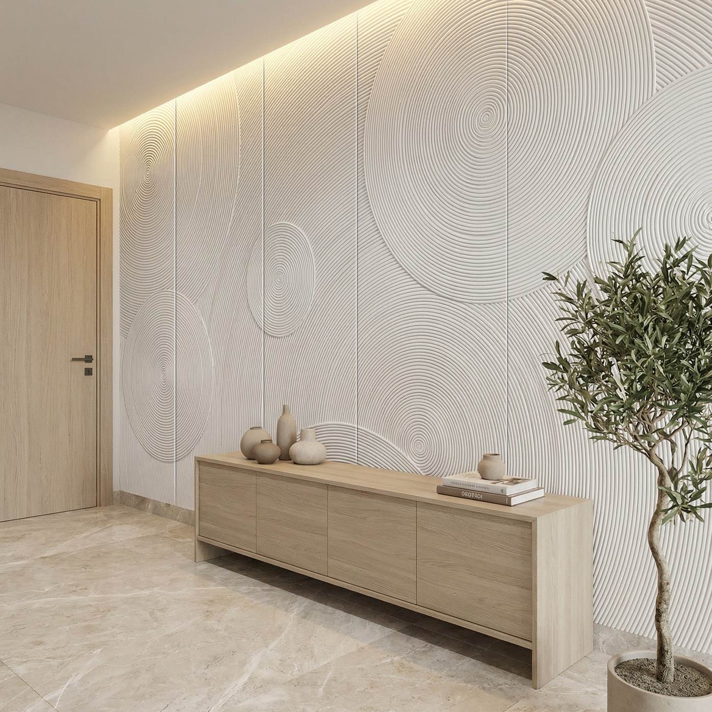 Orbital Ring Grooved Wall Panel — product image 28