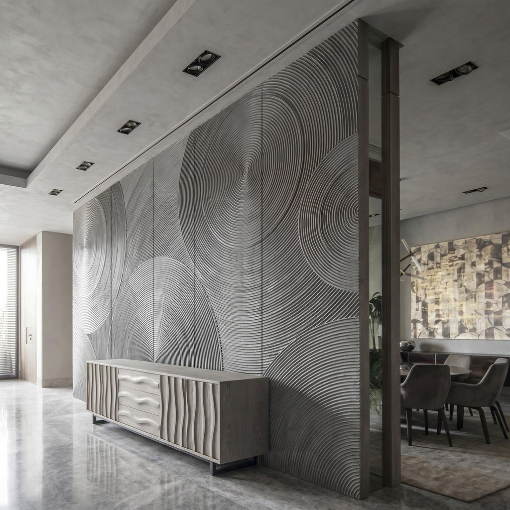 Orbital Ring Grooved Wall Panel — product image 33
