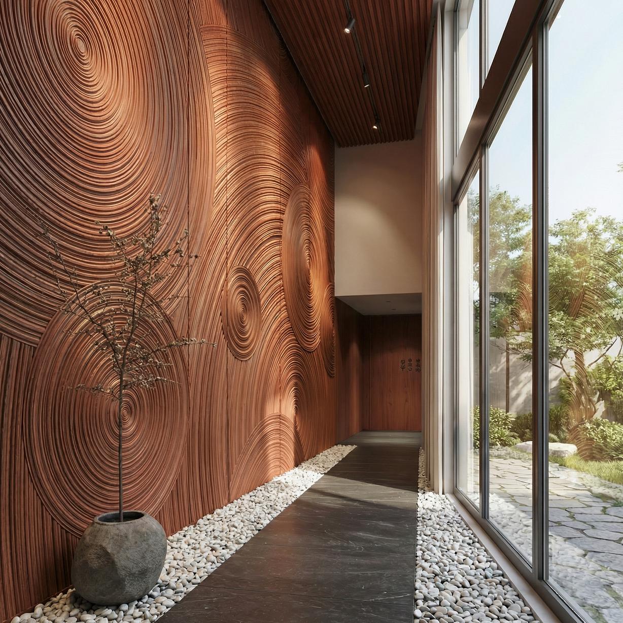 Orbital Ring Grooved Wall Panel — product image 37