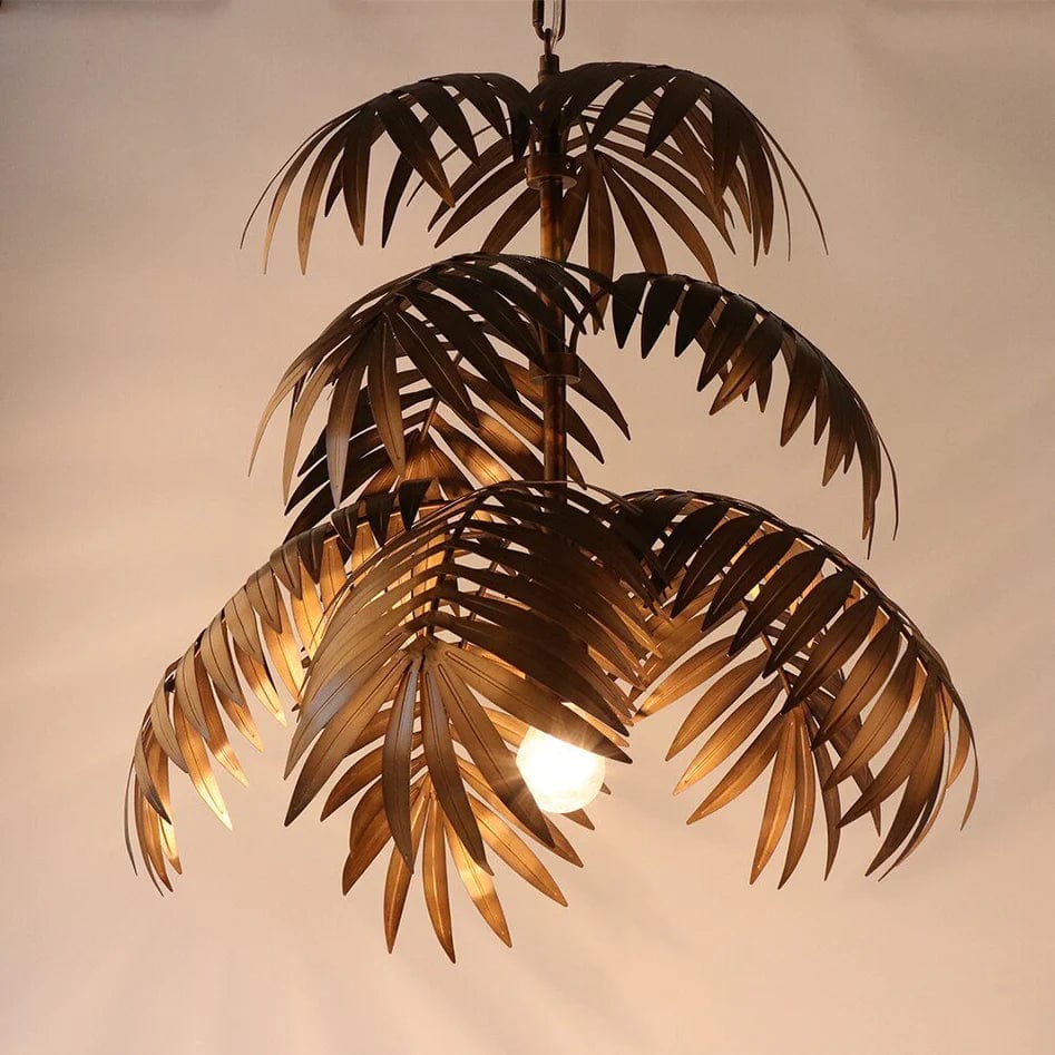 Palmae Leaf Chandelier — lifestyle