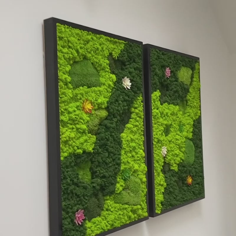 Mini Moss Art with Easel – Euflora