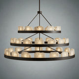 Relic Stone Three-Tier Chandelier — 72" model