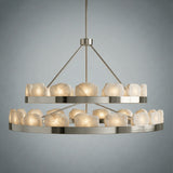 Relic Stone Two-Tier Chandelier — 60" model