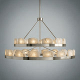 Relic Stone Two-Tier Chandelier — 72" model