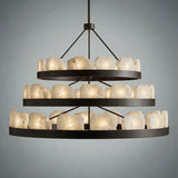 Relic Stone Three-Tier Chandelier — 60" model