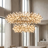 Marinae Two-Tier Chandelier — modern interior