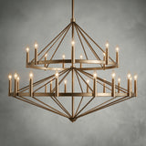 Regent Two-Tier Chandelier — 72" model