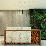 Rubiks Wood Mosaic Wall Panel — product image 8
